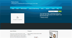 Desktop Screenshot of patriciaannino.com